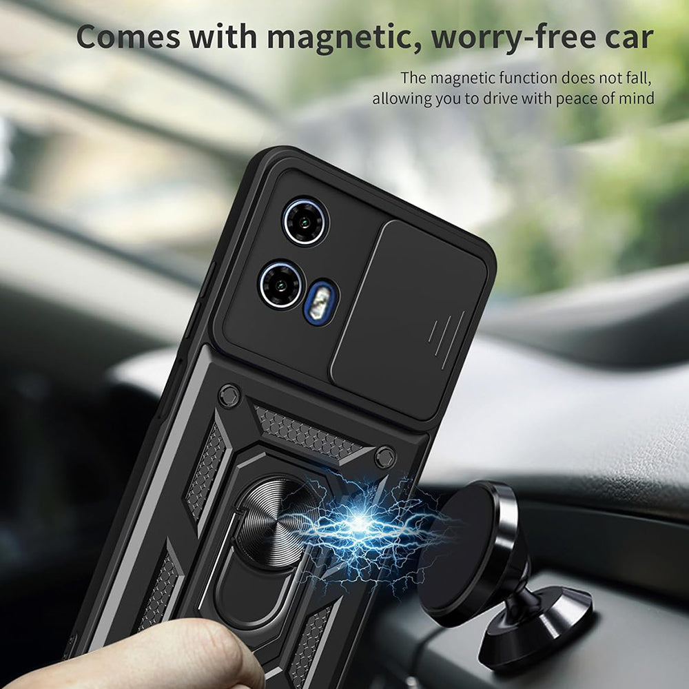 Case for Motorola Moto G31 / G41, Techsuit, CamShield, Black