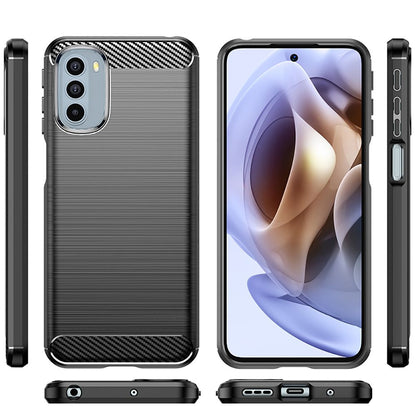 Case for Motorola Moto G31 / G41, Techsuit, Carbon, Black