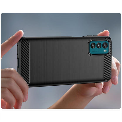 Case for Motorola Moto G42, Techsuit, Carbon, Black