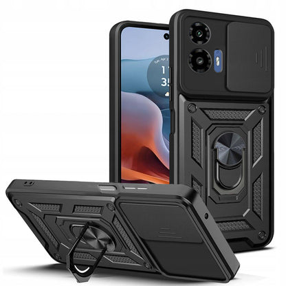 Case for Motorola Moto G45 / G34, Techsuit, CamShield, Black