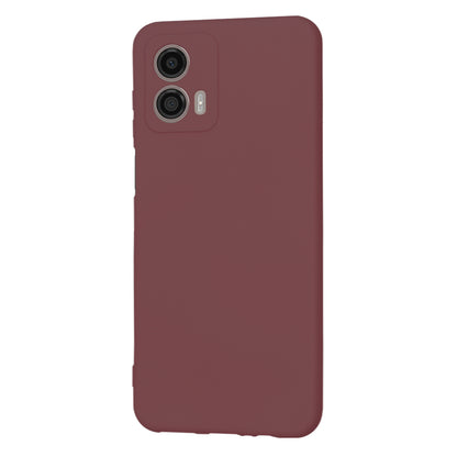 Case for Motorola Moto G53, Techsuit, SoftFlex, Burgundy