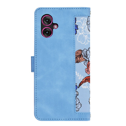 Case for Motorola Moto G55, Techsuit, FlipCraft, Blue