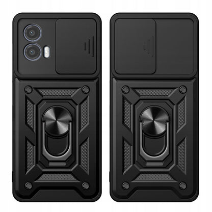 Case for Motorola Moto G73, Techsuit, CamShield, Black