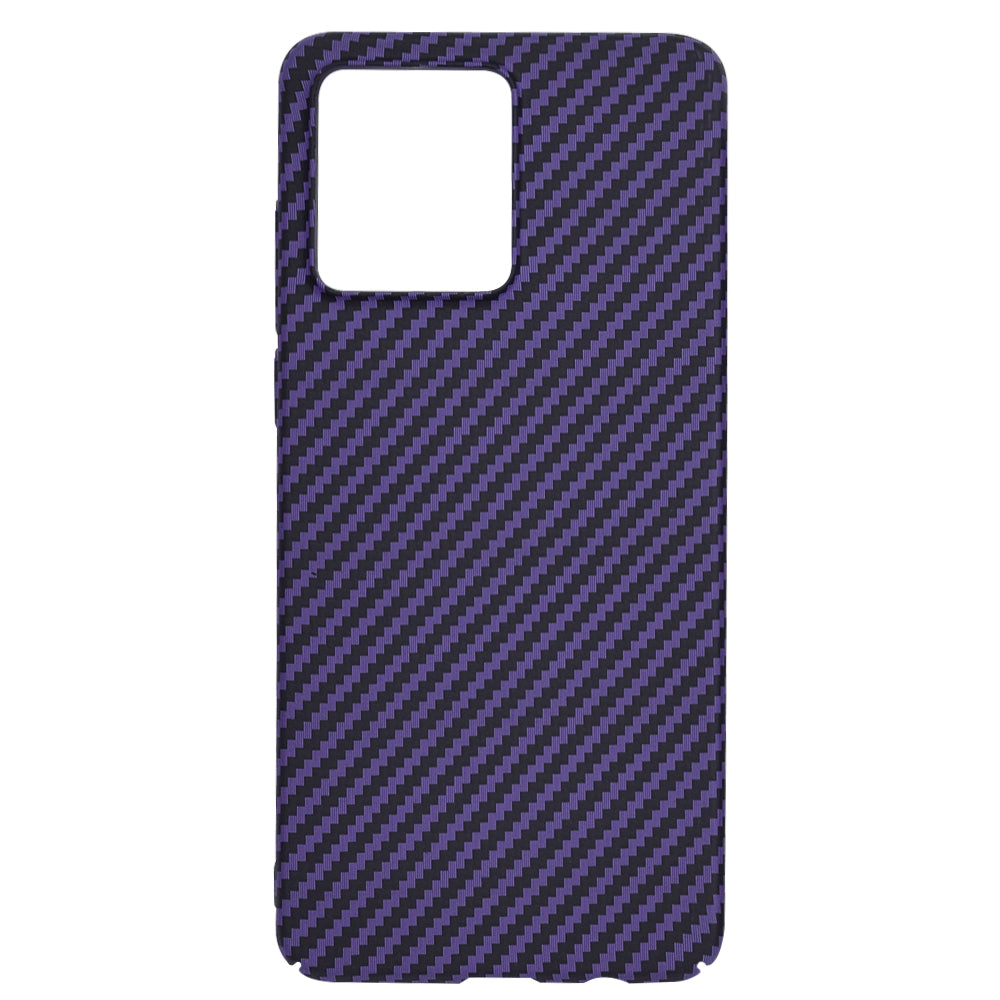 Case for Motorola Moto G84, Techsuit, Carbonite FiberShell, Purple