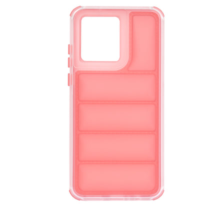 Case for Motorola Moto G84, Techsuit, Wave Shield, Red
