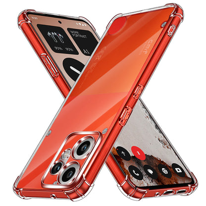Case for Nothing CMF Phone 2 Pro, Techsuit, Shockproof Clear, Transparent