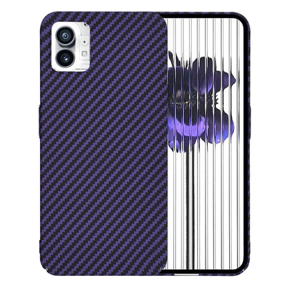 Case for Nothing Phone (1), Techsuit, Carbonite FiberShell, Purple