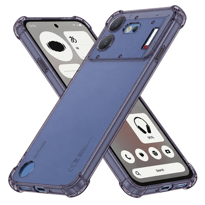 Case for Nothing Phone (4b), Techsuit, Shockproof Clear, Smoke