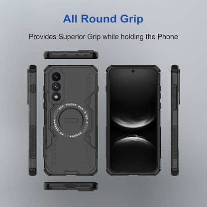 MagSafe Case for OnePlus Nord 5, Techsuit, ArmorMag, Black