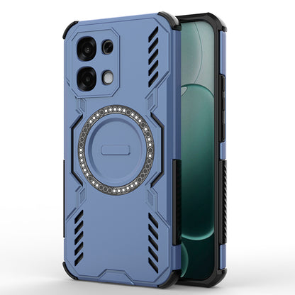 MagSafe Case for Oppo A6 Pro 5G / A6 Pro 4G, Techsuit, ArmorMag, Blue