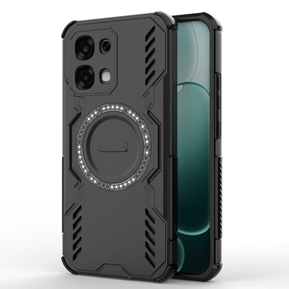 MagSafe Case for Oppo A6 Pro 5G / A6 Pro 4G, Techsuit, ArmorMag, Black