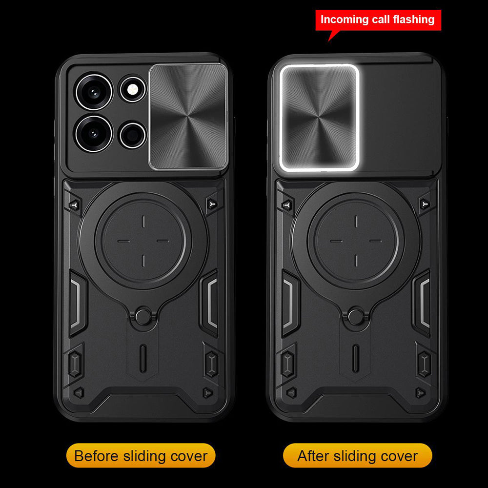 Case for Oppo A6 Pro 5G / A6 Pro 4G, Techsuit, CamGuard Pro, Purple