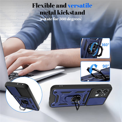 Case for Oppo A6 Pro 5G / A6 Pro 4G, Techsuit, CamShield, Black