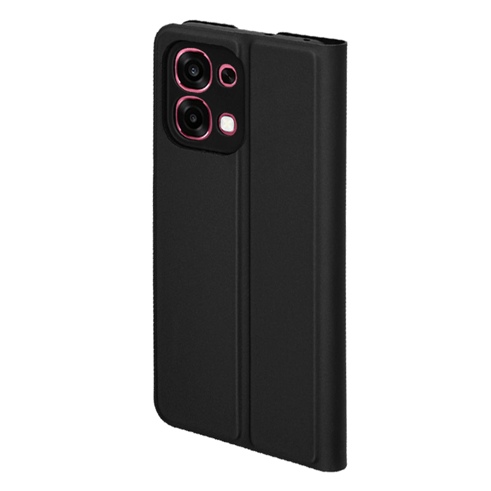Case for Oppo A6 Pro 5G / A6 Pro 4G, Techsuit, Magskin Book, Black