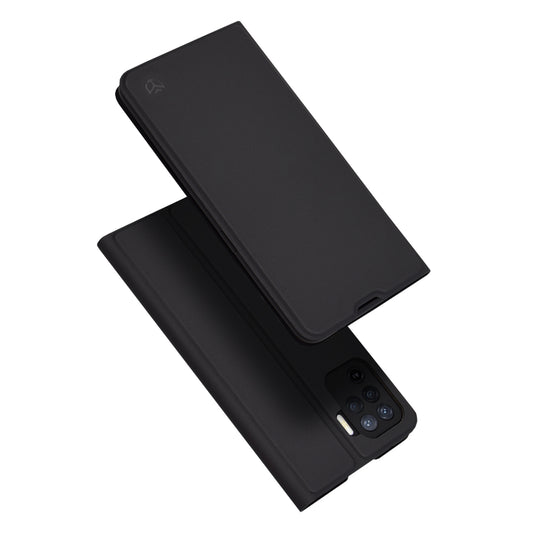 Case for Oppo A94 / Reno5 Lite, Techsuit, Magskin Book, Black