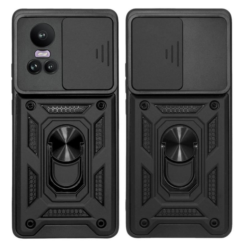 Case for Oppo Reno10 / Reno10 Pro, Techsuit, CamShield, Black