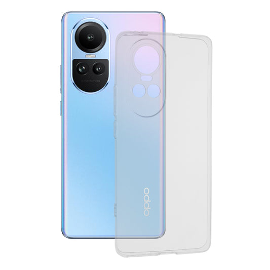 Case for Oppo Reno10 / Reno10 Pro, Techsuit, Clear, Transparent
