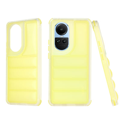 Case for Oppo Reno10 / Reno10 Pro, Techsuit, Wave Shield, Yellow