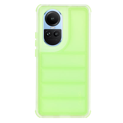Case for Oppo Reno10 / Reno10 Pro, Techsuit, Wave Shield, Green