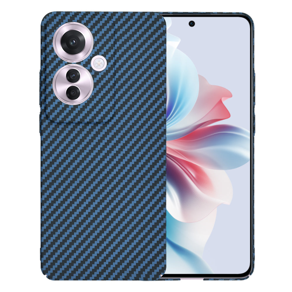 Case for Oppo Reno11 F, Techsuit, Carbonite FiberShell, Turquoise