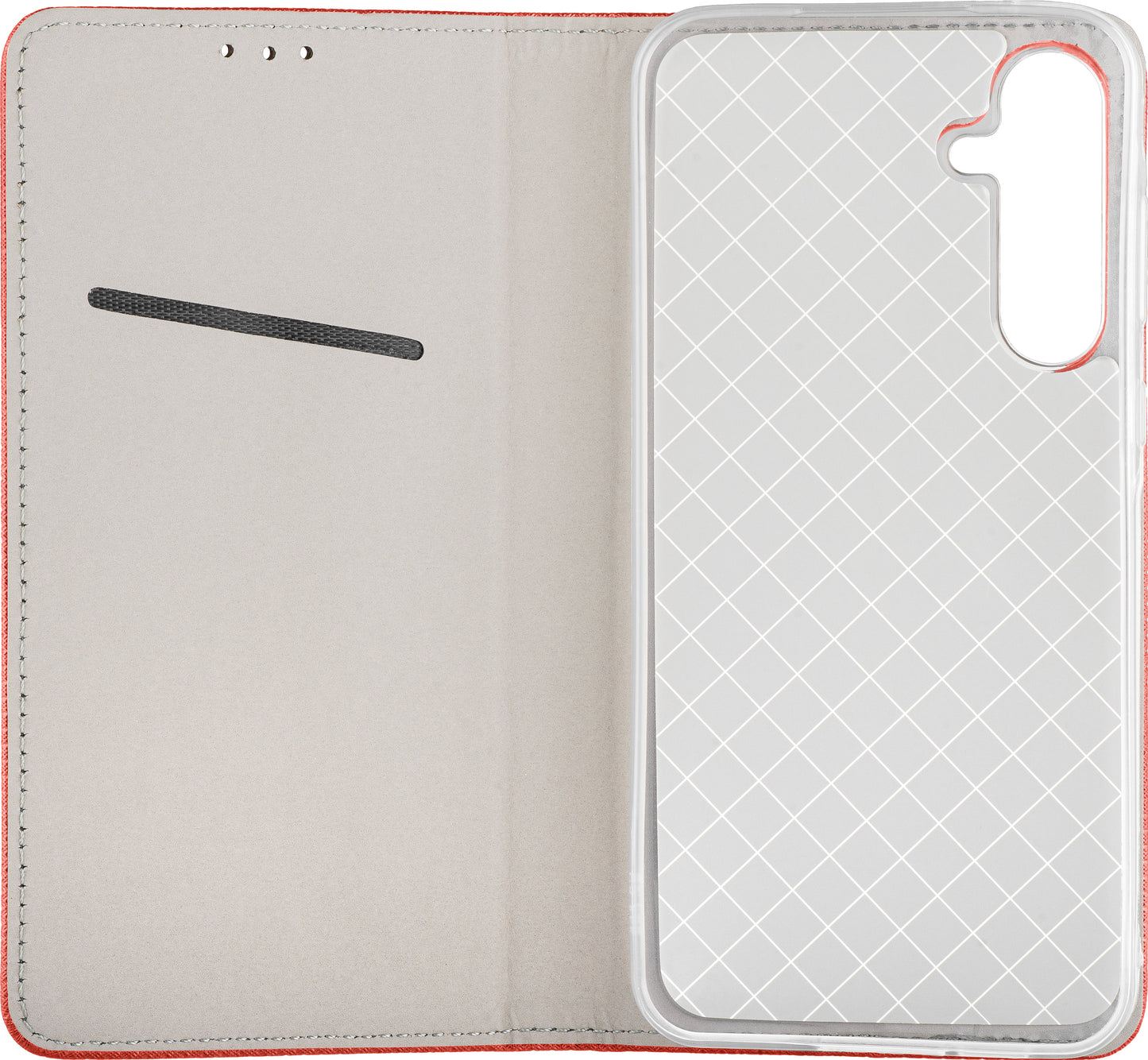 Case for Oppo Reno12 Pro, OEM, Smart Magnet, Red