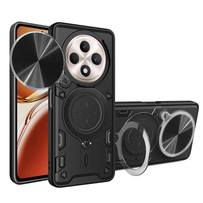 Case for Oppo Reno12 FS 5G / Reno12 FS 4G / Reno12 F 4G / Reno12 F, Techsuit, CamGuard Pro, Black