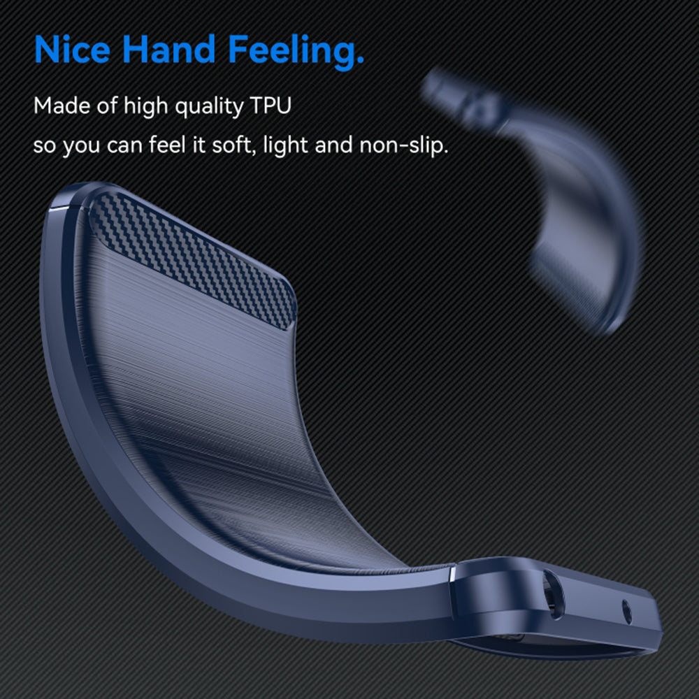 Case for Oppo Reno12 Pro, Techsuit, Carbon, Black