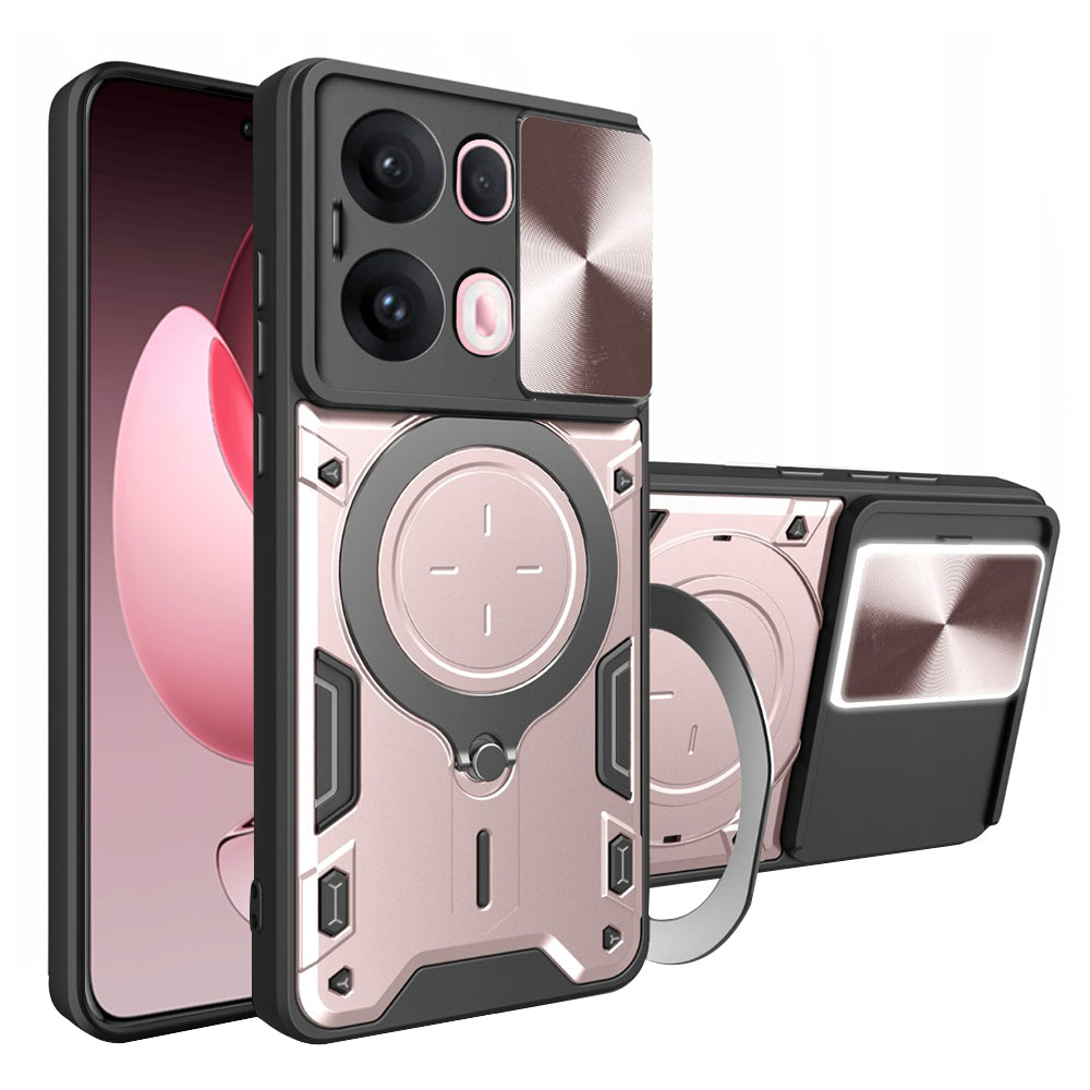 Case for Oppo Reno13 Pro, Techsuit, CamGuard Pro, Rose Gold