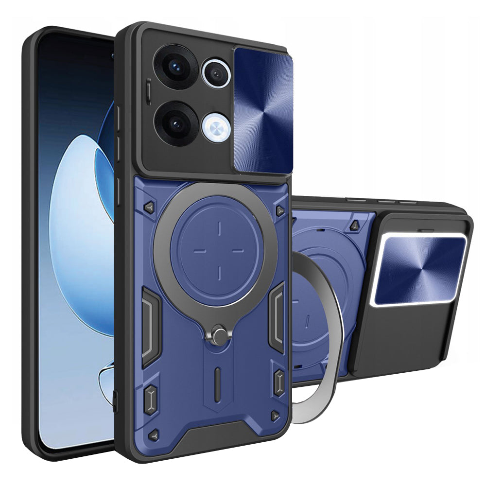 Case for Oppo Reno13, Techsuit, CamGuard Pro, Blue
