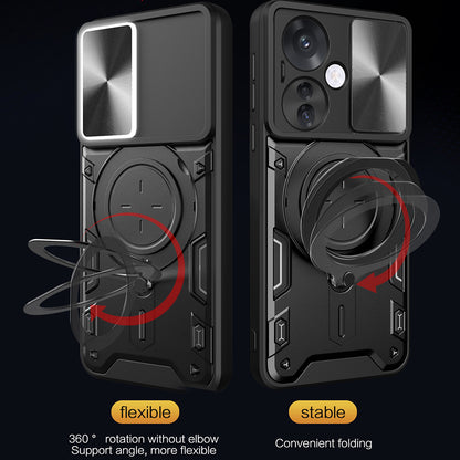 Case for Oppo Reno13, Techsuit, CamGuard Pro, Rose Gold