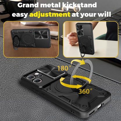 Case for Oppo Reno14 FS 5G / Reno14 F, Techsuit, CamGuard Pro, Purple