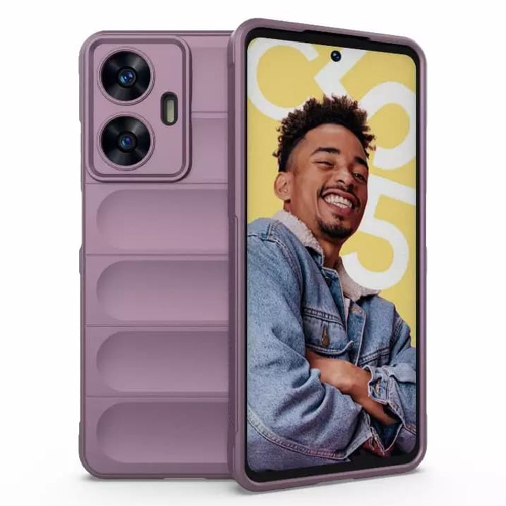 Case for Oppo Reno14 FS 5G / Reno14 F, Techsuit, Magic Shield, Purple