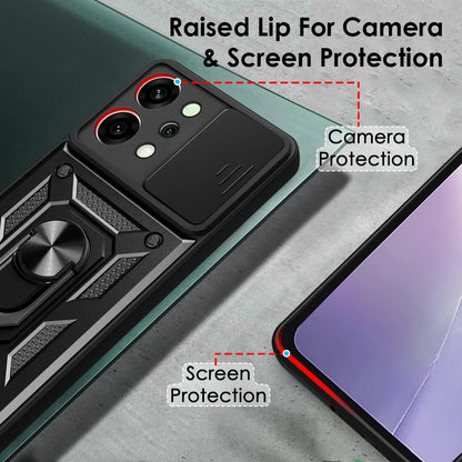 Case for Oppo Reno14, Techsuit, CamShield, Blue