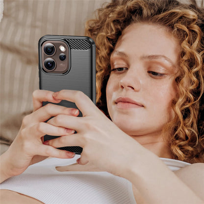 Case for Oppo Reno15 Pro Max, Techsuit, Carbon, Black