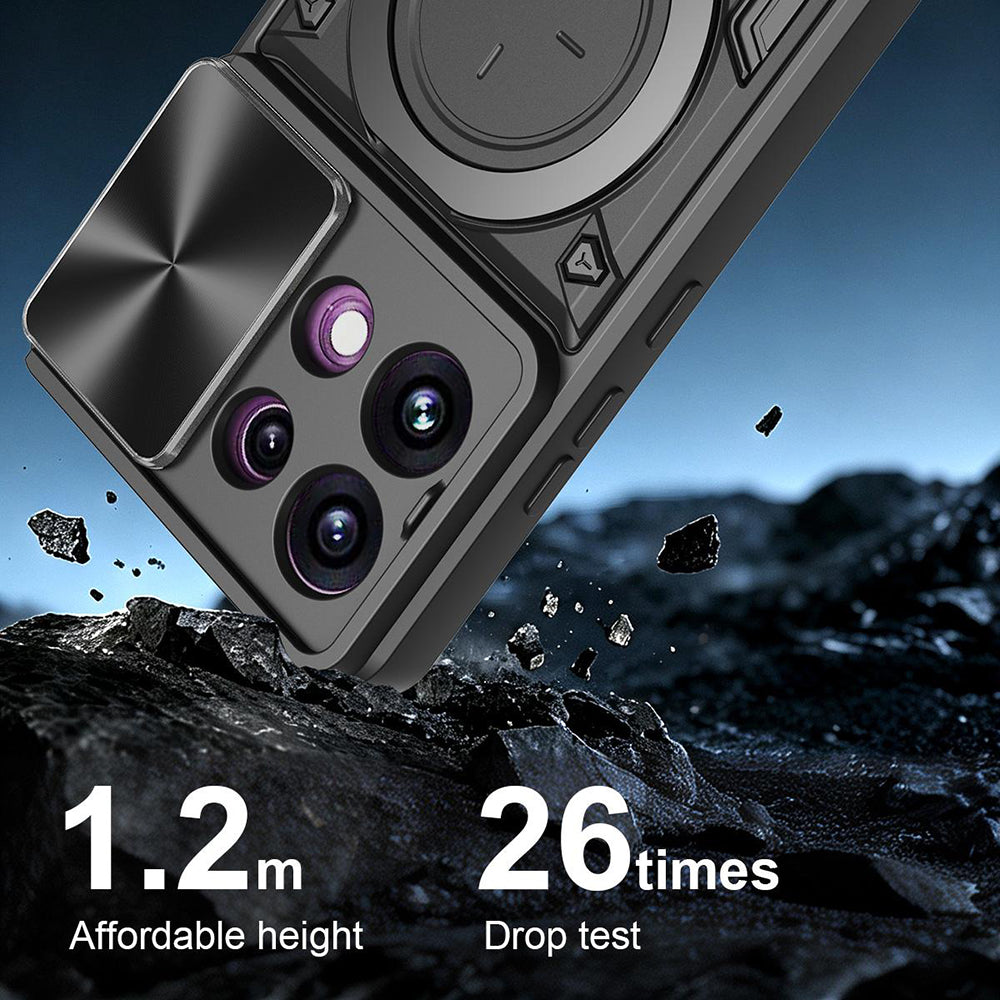 Case for Oppo Reno16 F / Reno16 FS, Techsuit, CamGuard Pro, Purple
