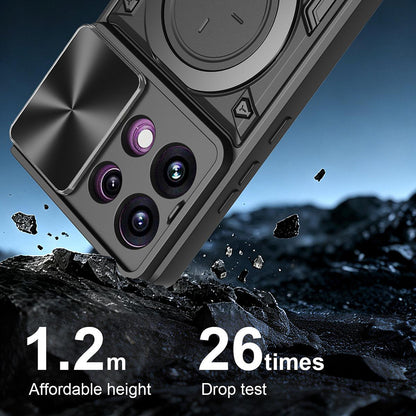 Case for Oppo Reno16 F / Reno16 FS, Techsuit, CamGuard Pro, Purple