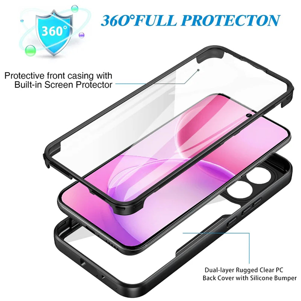 Case for Oppo Reno16 F / Reno16 FS, Techsuit, ColorVerse 360, Blue