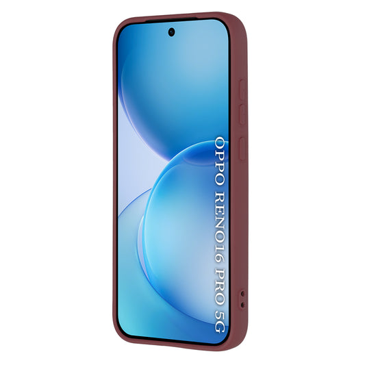 Case for Oppo Reno16 Pro, Techsuit, SoftFlex, Burgundy