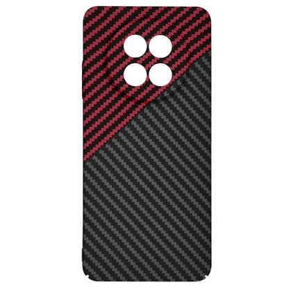 Case for Realme 12x / 12, Techsuit, Carbonite FiberShell, Black Red