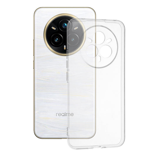 Case for Realme 14 Pro+, Techsuit, Clear, Transparent