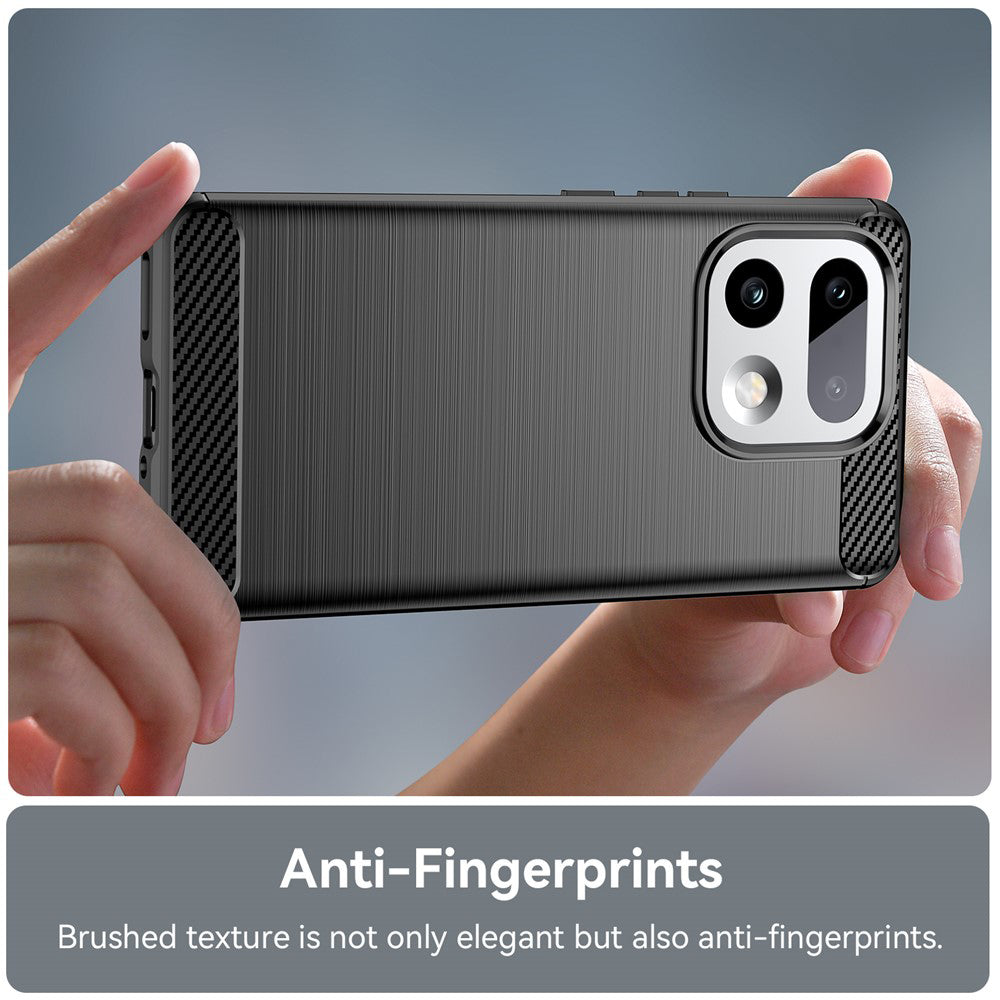 Case for Realme 16 Pro+, Techsuit, Carbon, Black