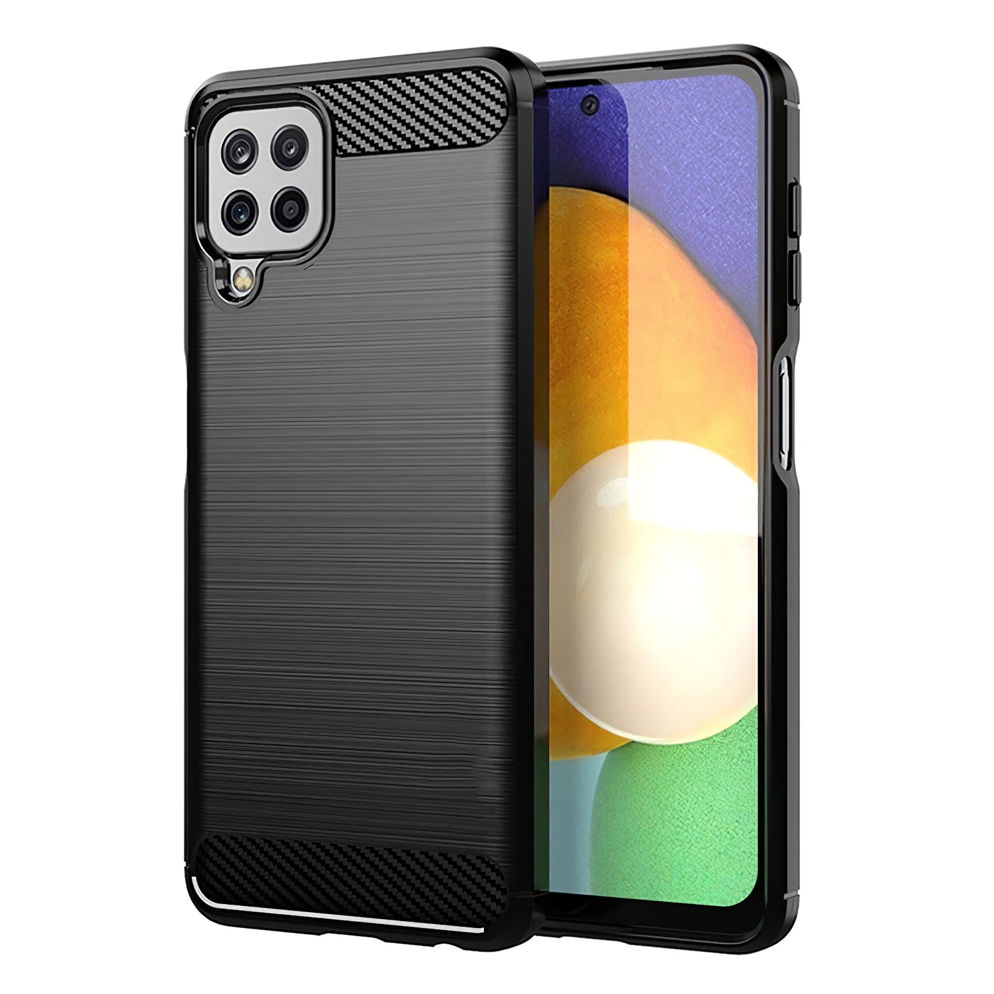 Case for Samsung Galaxy A22 A225, OEM, Carbon, Black