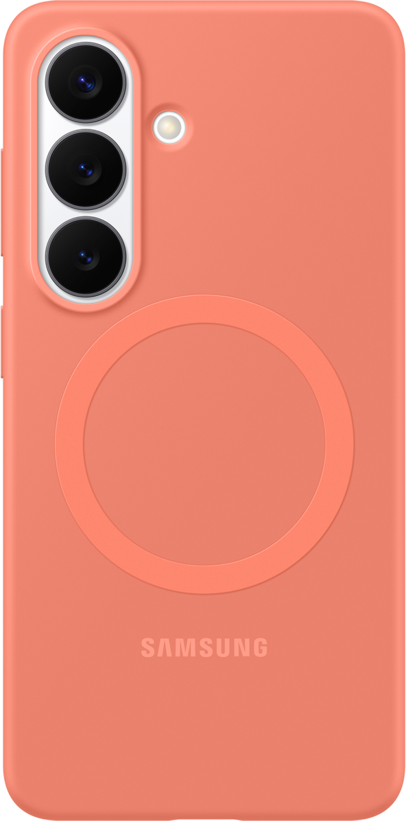 Case for Samsung Galaxy S26 S942, Silicone Magnet Case, Red EF-ES942COEGWW