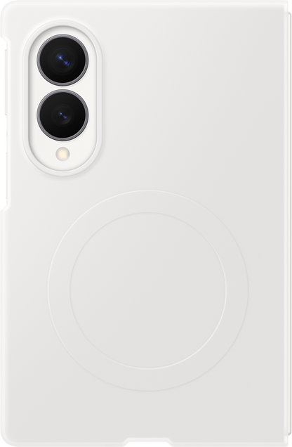 Case for Samsung Galaxy Z Fold8 F971, Silicone Magnet Case, White EF-EF971CWEGWW