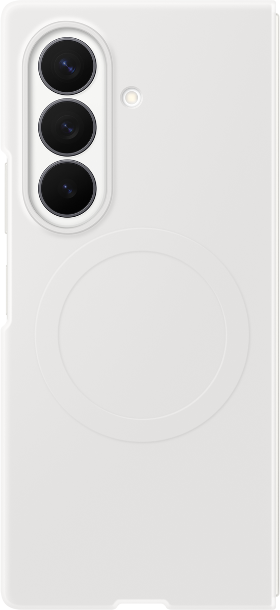 Case for Samsung Galaxy Z Fold8 Ultra F976, Silicone Magnet Case, White EF-EF976CWEGWW