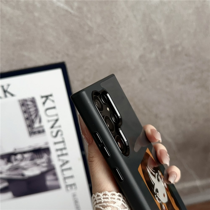 Case for Samsung Galaxy S23 Ultra S918, OEM, Customized E-Ink Display, Black