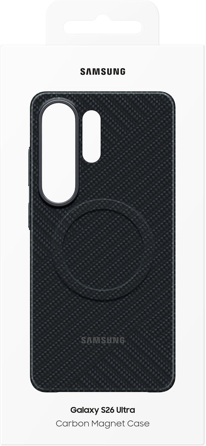 Case for Samsung Galaxy S26 Ultra S948, Carbon Magnet Case, Black EF-KS948SNEGWW