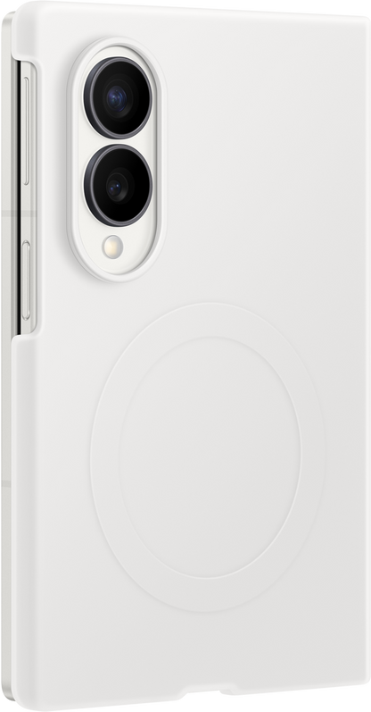 Case for Samsung Galaxy Z Fold8 F971, Silicone Magnet Case, White EF-EF971CWEGWW