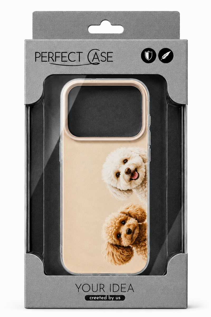 Case for Samsung Galaxy A07 5G A076 / A07 4G A075, Perfect Case, Dreamora Poodle, Multicolor