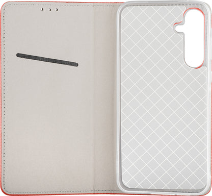 Case for Samsung Galaxy A15 5G A156 / A15 A155, OEM, Smart Magnet, Red
